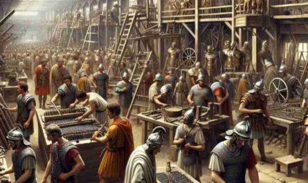 Romans in Britain Developed Industrial Sector to Meet Army's Needs, Concept art for illustrative purpose, tags: die - Monok