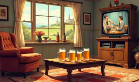 12 British TV Classics Meet Their Perfect Brew Match, Concept art for illustrative purpose, tags: und - Monok